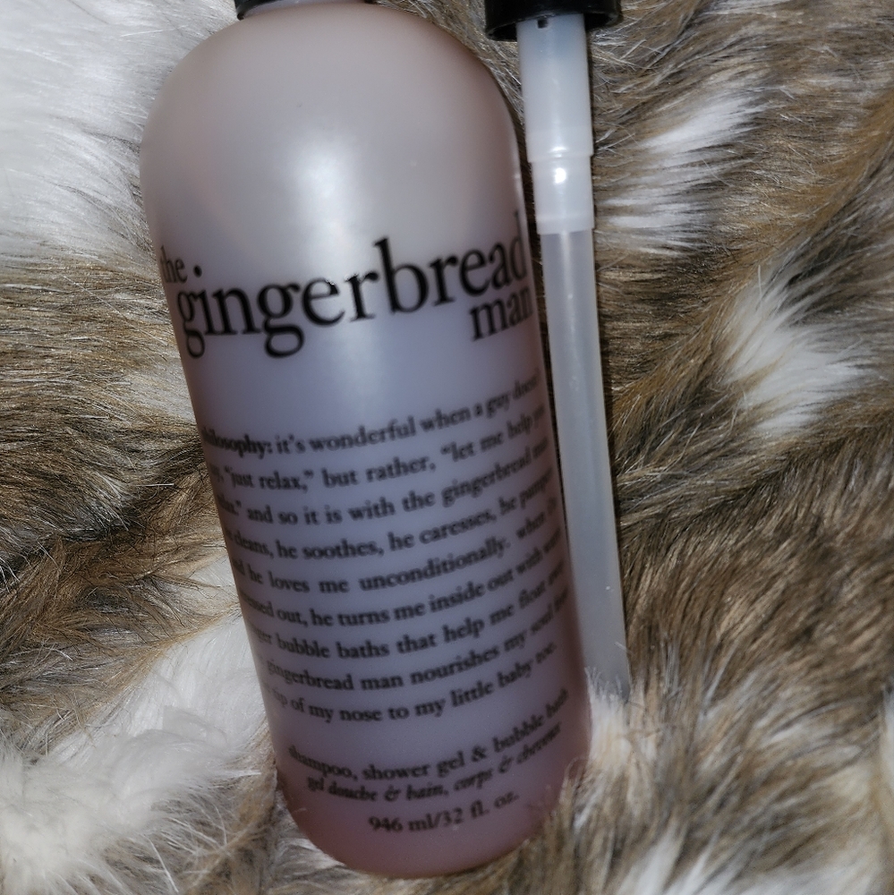 Philosophy the gingerbread man shampoo, shower gel, & bubble bath
